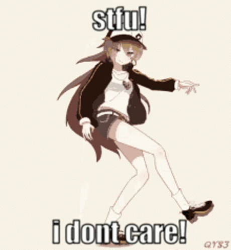 L Dance I Don't Care GIF
