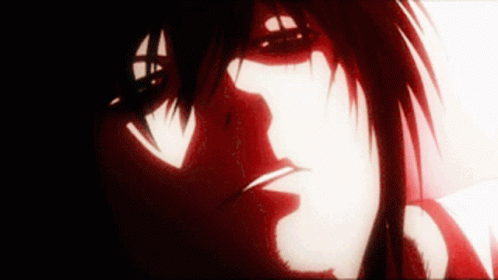 L Death Note Closing Eyes GIF