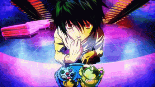 L Death Note Eating Food GIF