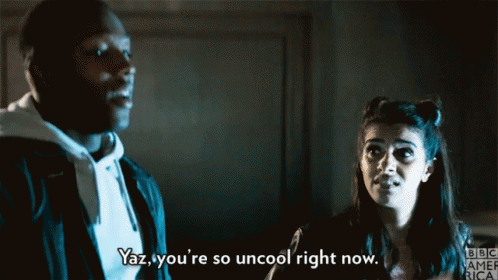 L7 Weenie Doctor Who Ryan Sinclair GIF