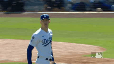 La Dodgers Baseball Player Walker Buehler GIF