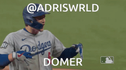 La Dodgers Corey Seager Domer GIF