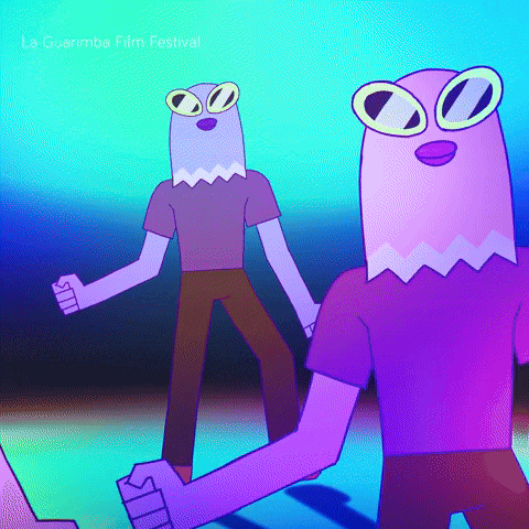 La Guarimba Film Festival Cartoon Characters Poster