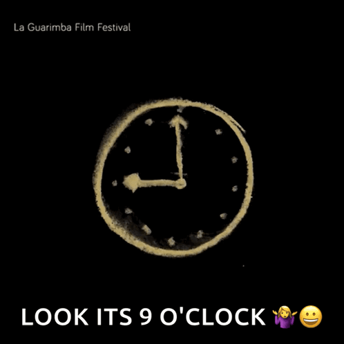 La Guarimba Film Festival Clock Poster
