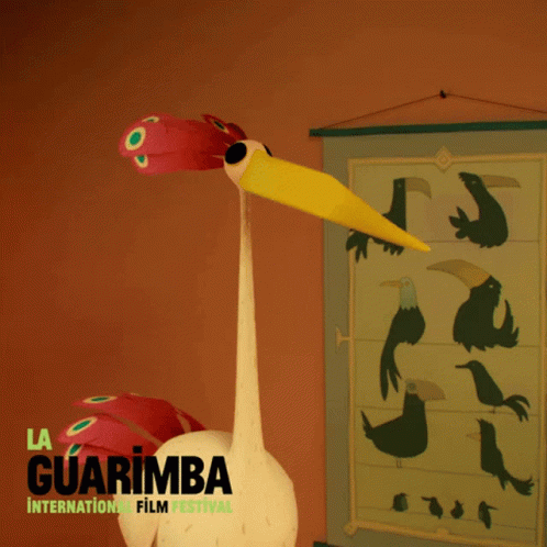 La Guarimba Film Festival Peacock Poster GIF