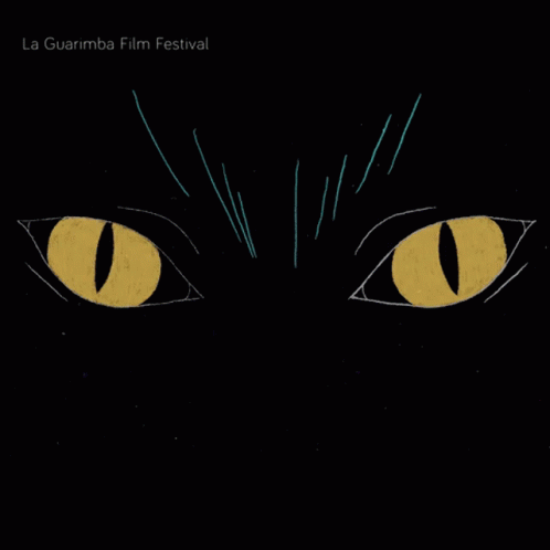 La Guarimba Film Festival Poster With Glowing Green Eyes