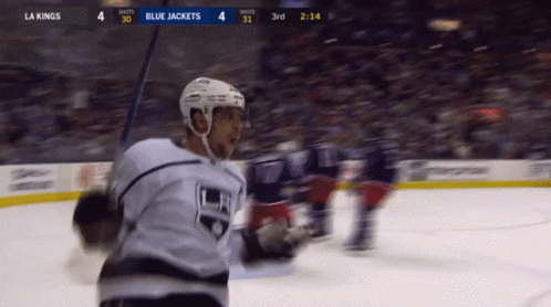 LA Kings vs Blue Jackets Hockey Game