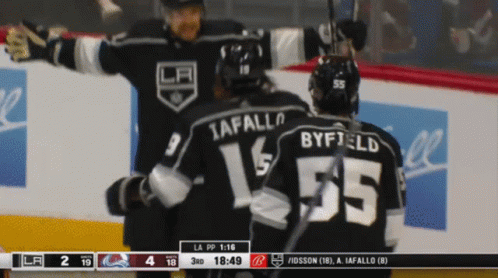 LA Kings vs Colorado Avalanche Hockey Game