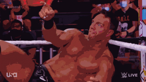 La Knight Laying Down Pointing GIF