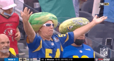 La Rams Fan Ritual GIF