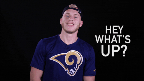 La Rams Hey What's Up GIF