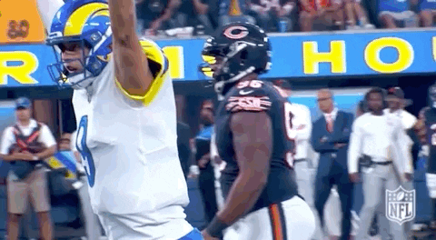 La Rams John Matthew Stafford Hands Up GIF