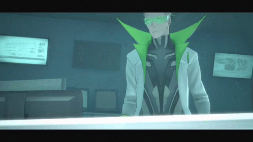 Lab Coat Man Green Collar Sign 40 60