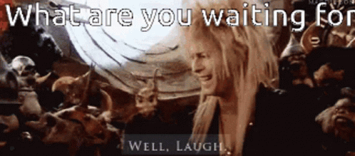 Labyrinth What Are You Waiting For GIF