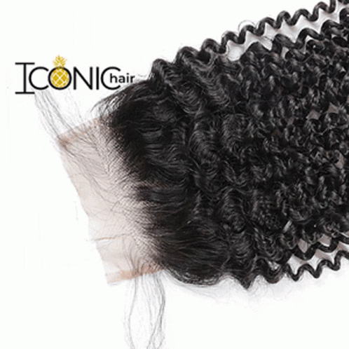 Lace Closure Curly Hair Close Up Iconic Hair GIF