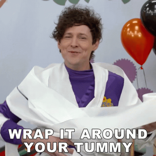 Lachlan Gillespie Wrap It Up Around Your Tummy GIF