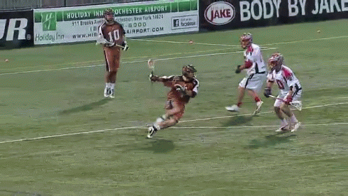 Lacrosse Galloway Stuffs Dive Shot GIF