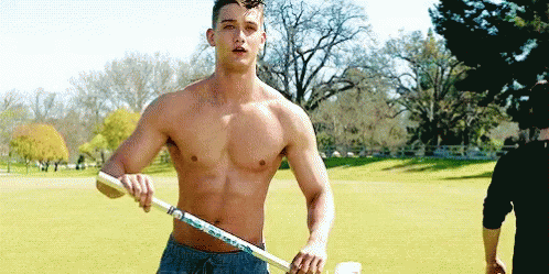 Lacrosse Muscle Flex GIF