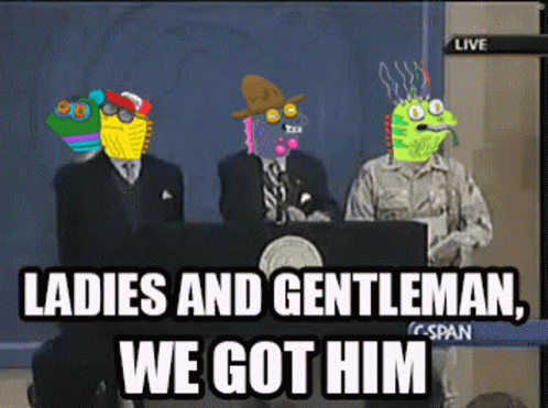 Ladies And Gentleman We Got Him On TV GIF