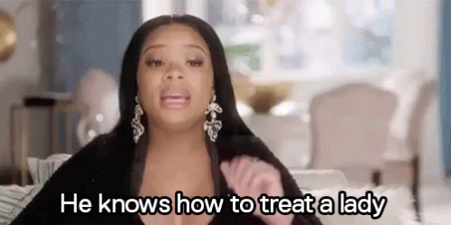 Ladies And Gentlemen We Got Him Knows To Treat Lady GIF