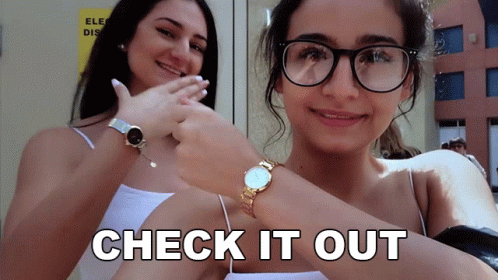 Ladies Check Watch Check It Out GIF