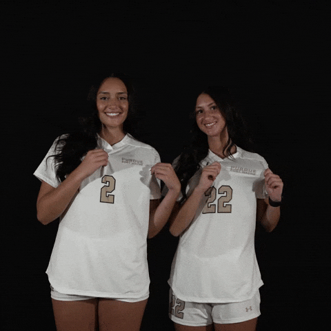 Ladies Jersey Two And 22 Flexing GIF