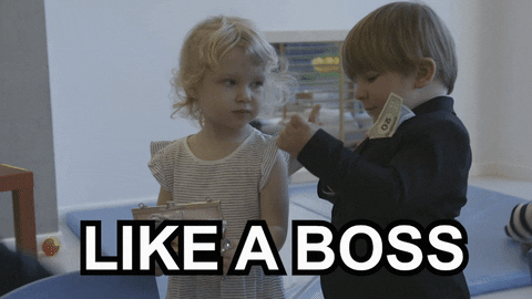 Ladies Man Kid Like A Boss GIF