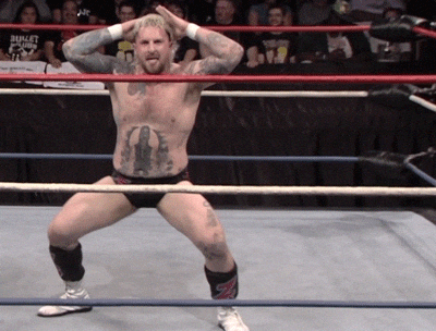Ladies Man Professional Wrestler Grinding GIF