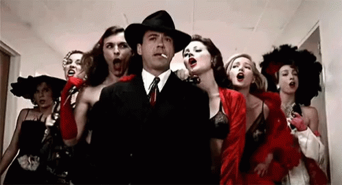 Ladies Man Robert Downey Jr Girls Following GIF