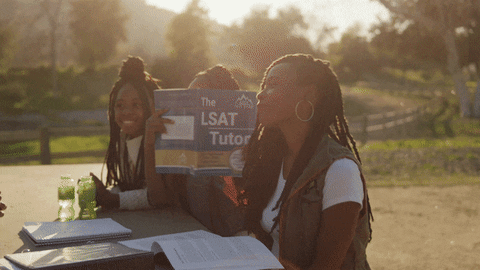 Ladies Studying For Bar Exam Together GIF