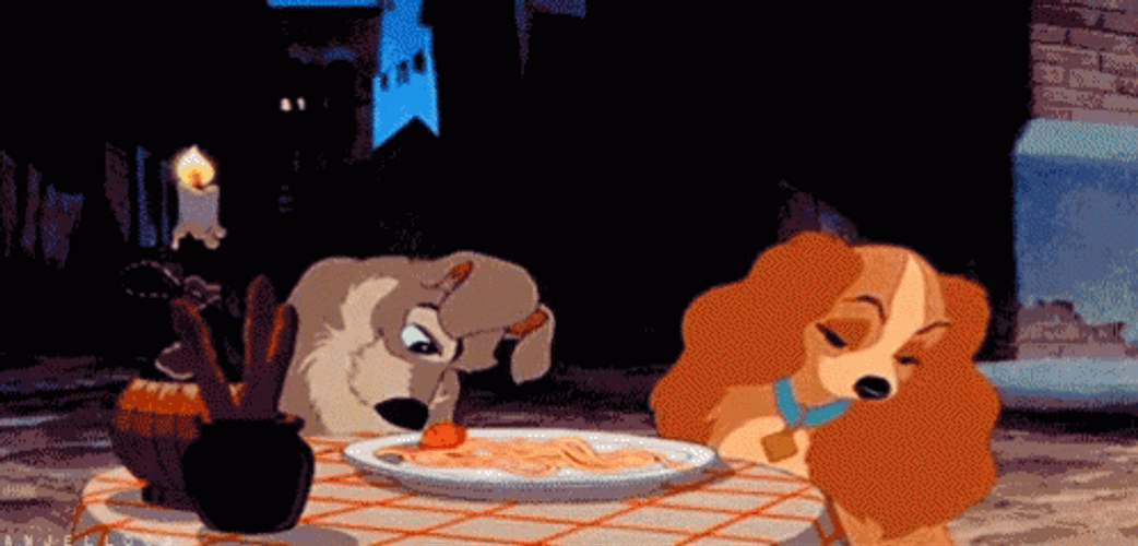Lady And The Tramp 498 X 239 Gif GIF