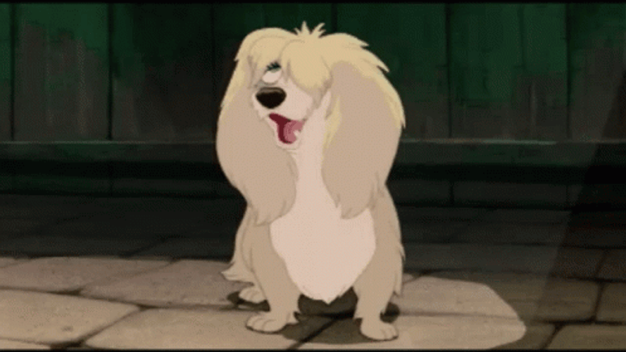 Lady And The Tramp Flirty Peg GIF