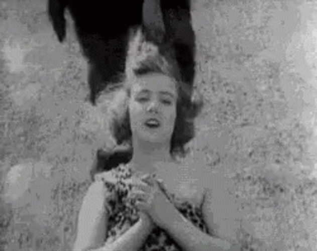 Lady Caveman Pulled By Hair GIF