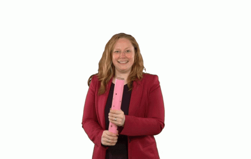 Lady Fire The Confetti Cannon GIF