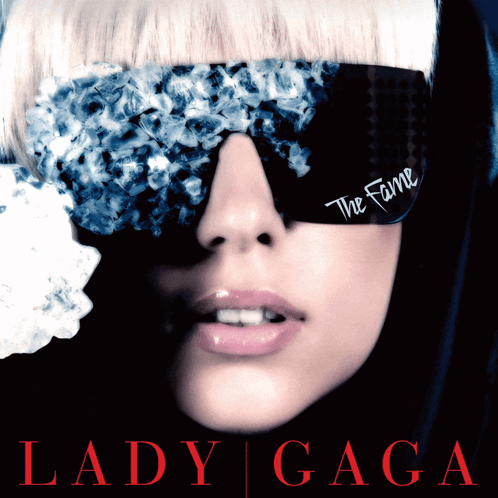 Lady Gaga The Fame Album Cover Woman in Sunglasses