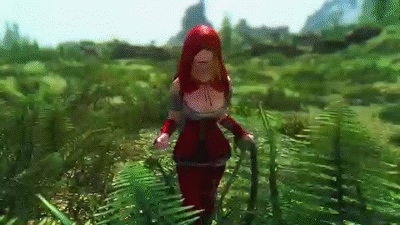 Lady In Red Hood Action Compilation GIF