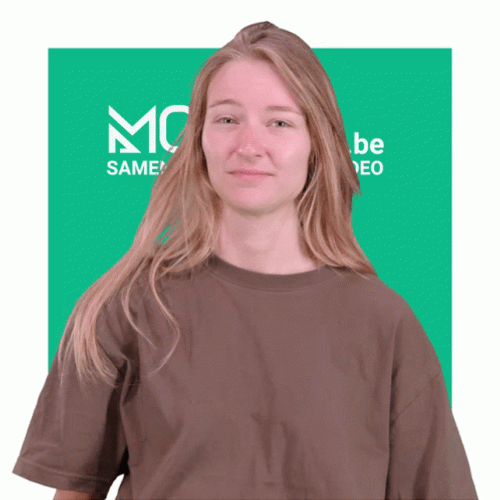 Lady No No Hand Sign GIF