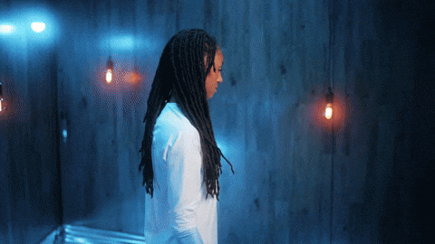 Lady Player Number 22 Flipping Hair GIF