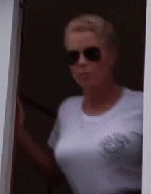 Lady Police Looking For Something Academy GIF