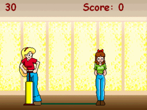 Lady Pumping Air Giving Body Inflation GIF