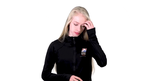 Lady Showing 7 Fingers GIF