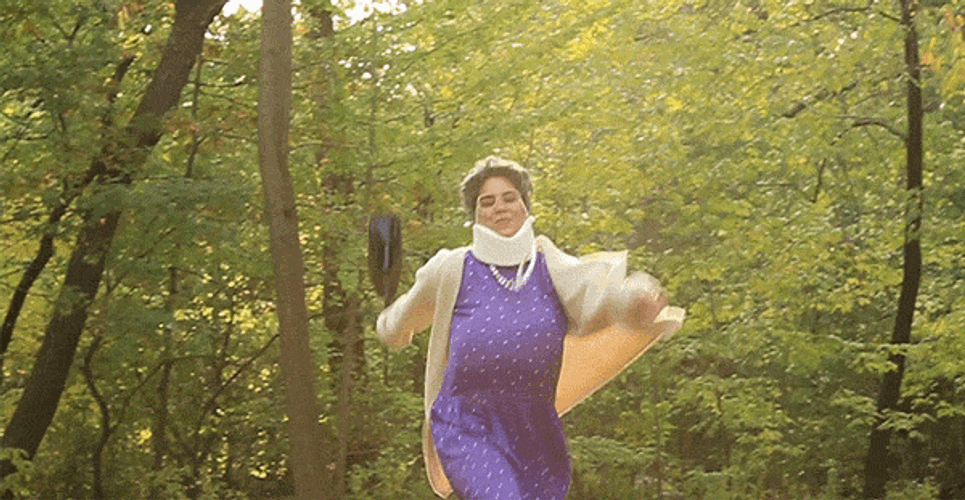 Lady Slow Motion Actions GIF