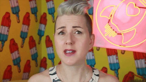 Lady Suspicious Hmmmm GIF