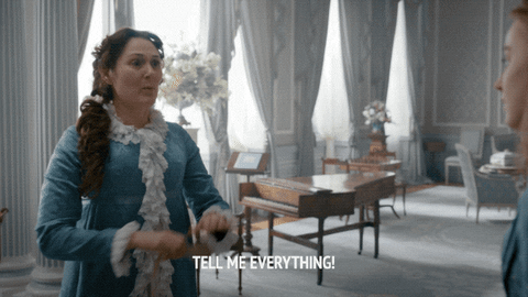 Lady Violet Bridgerton All Ears GIF