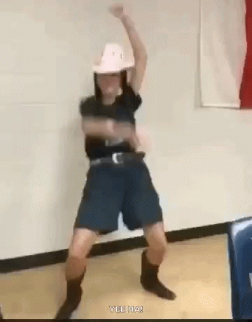 Lady Yeehaw Dance GIF