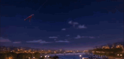 Ladybug Long Distance Jump To Big Ben GIF