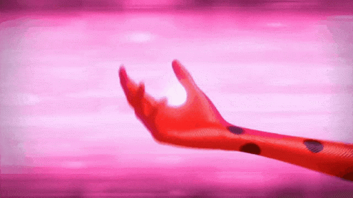 Ladybug Launching Her Pet Tikki GIF