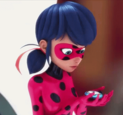 Confused Ladybug Contemplating On Decision GIF