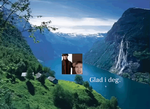 Lake With Glad I Deg GIF