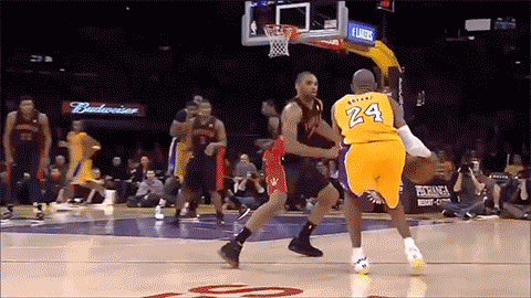 Lakers Kobe Long Shoot GIF
